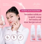Dr. Derm Acne Facial Wash | Sabun Cuci Wajah Kulit Berjerawat dan Kulit Berminyak | 100ml