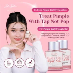 Dr. Derm Pimple spot drying lotion | Merawat Jerawat Aktif Dengan Sekali Tap